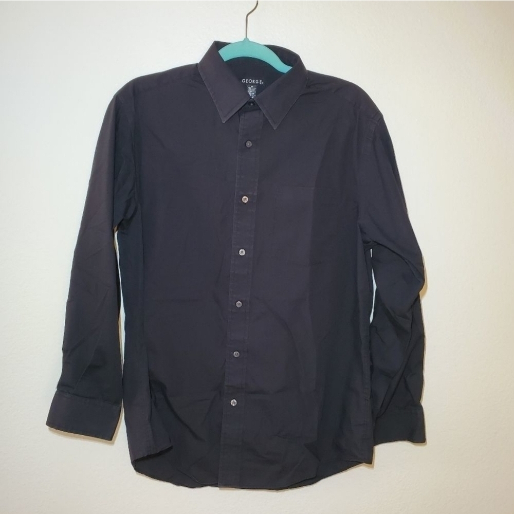 George men's causal button down shirt